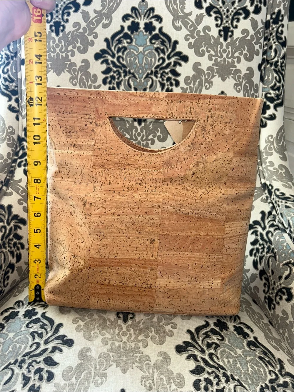 Cork purse handbag tote Bag Made in Portugal Corticeira Viking Boho eco friendly
